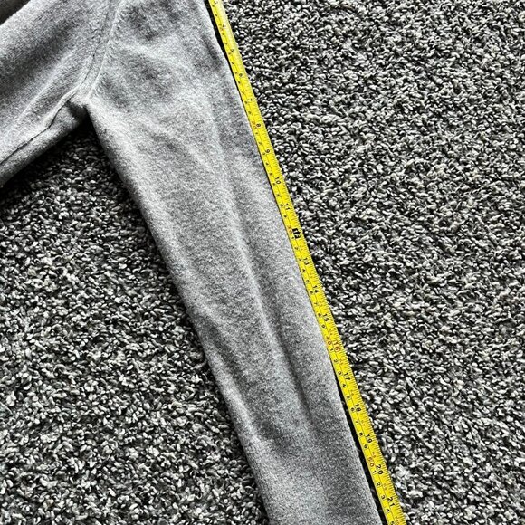 Banana Republic Sweater Mens Small/Medium Gray Italian Merino Wool Long Sleeve - Picture 7 of 7